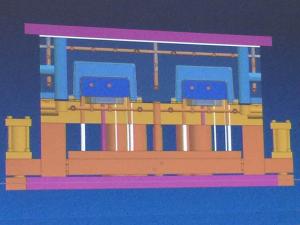 FRP pultrusion mould